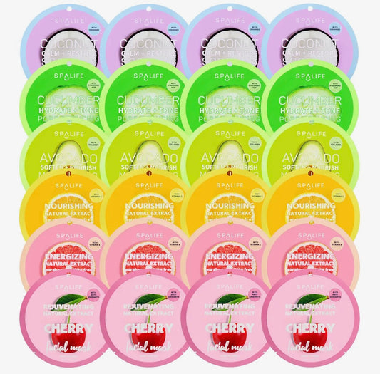 Korean Fruit Infused Face Masks
