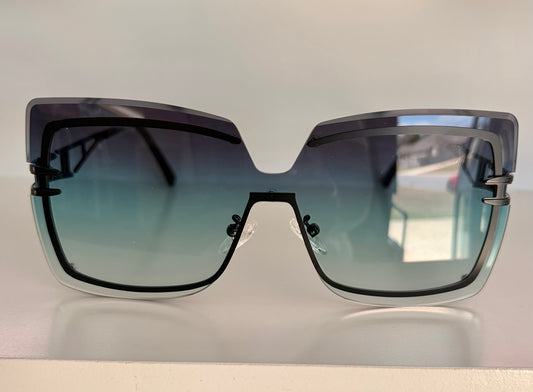 Blue Ombre Sunglasses