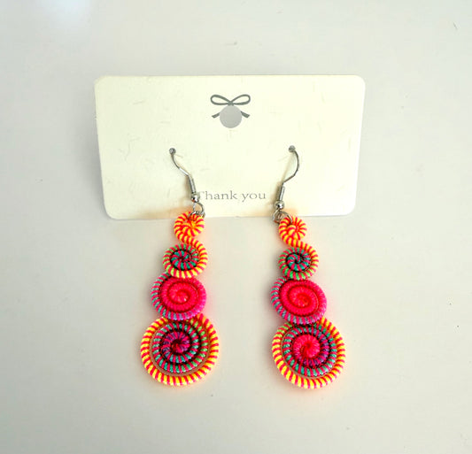 Summer Swirl Earrings