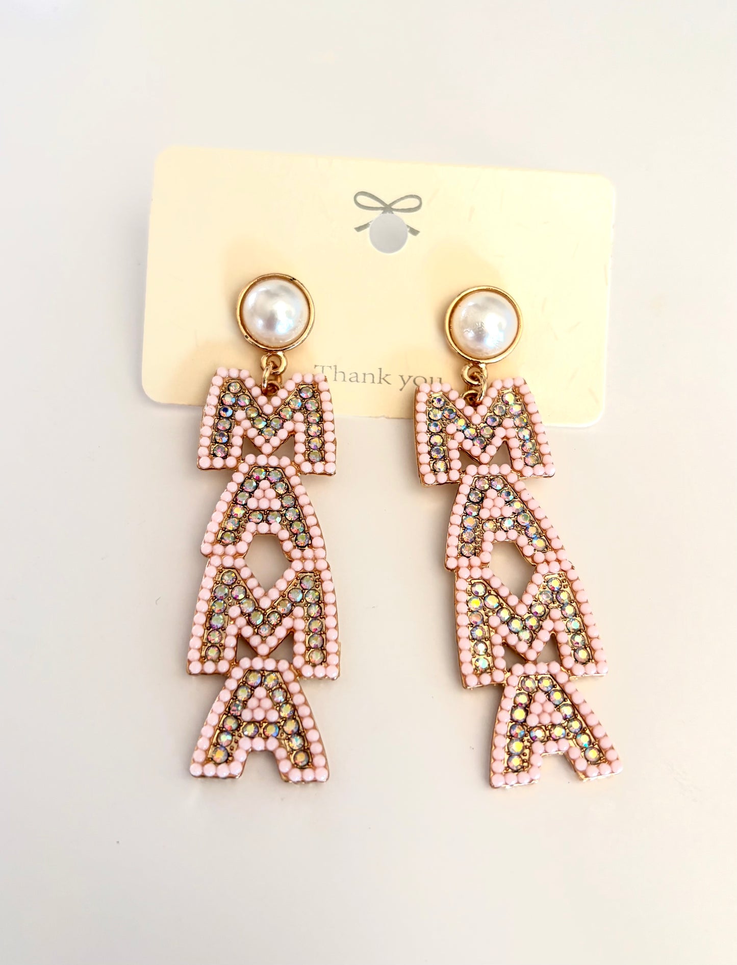 Light Pink Mama Earrings