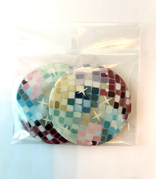 Disco Ball Car Coasters